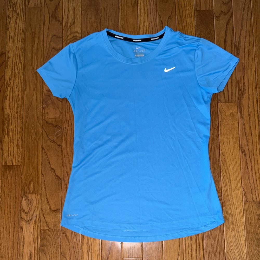 Nike Women’s Light Blue Dri-FIT Short Sleeve Tee
